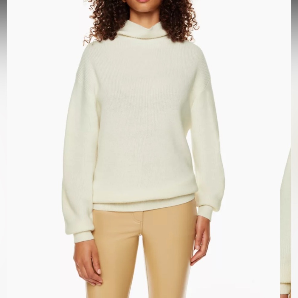 Wilfred Montpellier Turtleneck size small - Light Birch